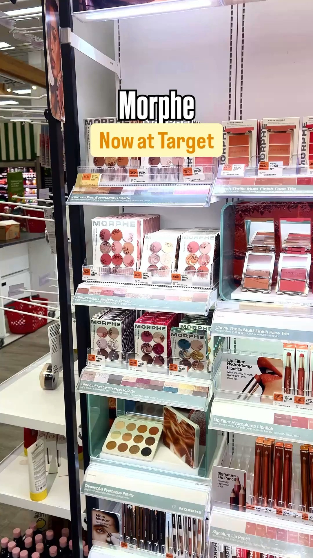 Morphe is now at Target 
Eyeshadow palettes
Setting spray
Blush palette
Setting powder
Make up brushes 
Lip liner and gloss

#LTKbeauty #LTKstyletip #LTKVideo