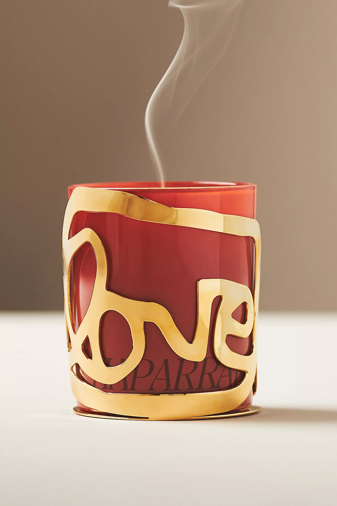 grantLOVE x Amber Sakai LOVE Candle Holder and Chaparral Candle Set | Anthropologie (US)