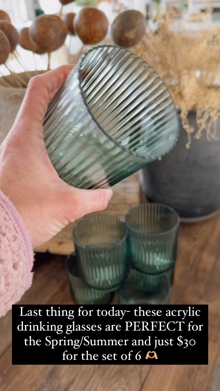 Outdoor acrylic drinking glasses perfect for Spring and Summer outside entertaining from Joss & Main ☀️ #glasses #outdoor #summer #spring #wayfair

#LTKSpringSale #LTKhome #LTKVideo