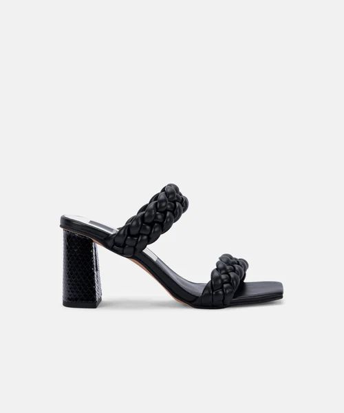 PAILY HEELS IN BLACK STELLA | DolceVita.com