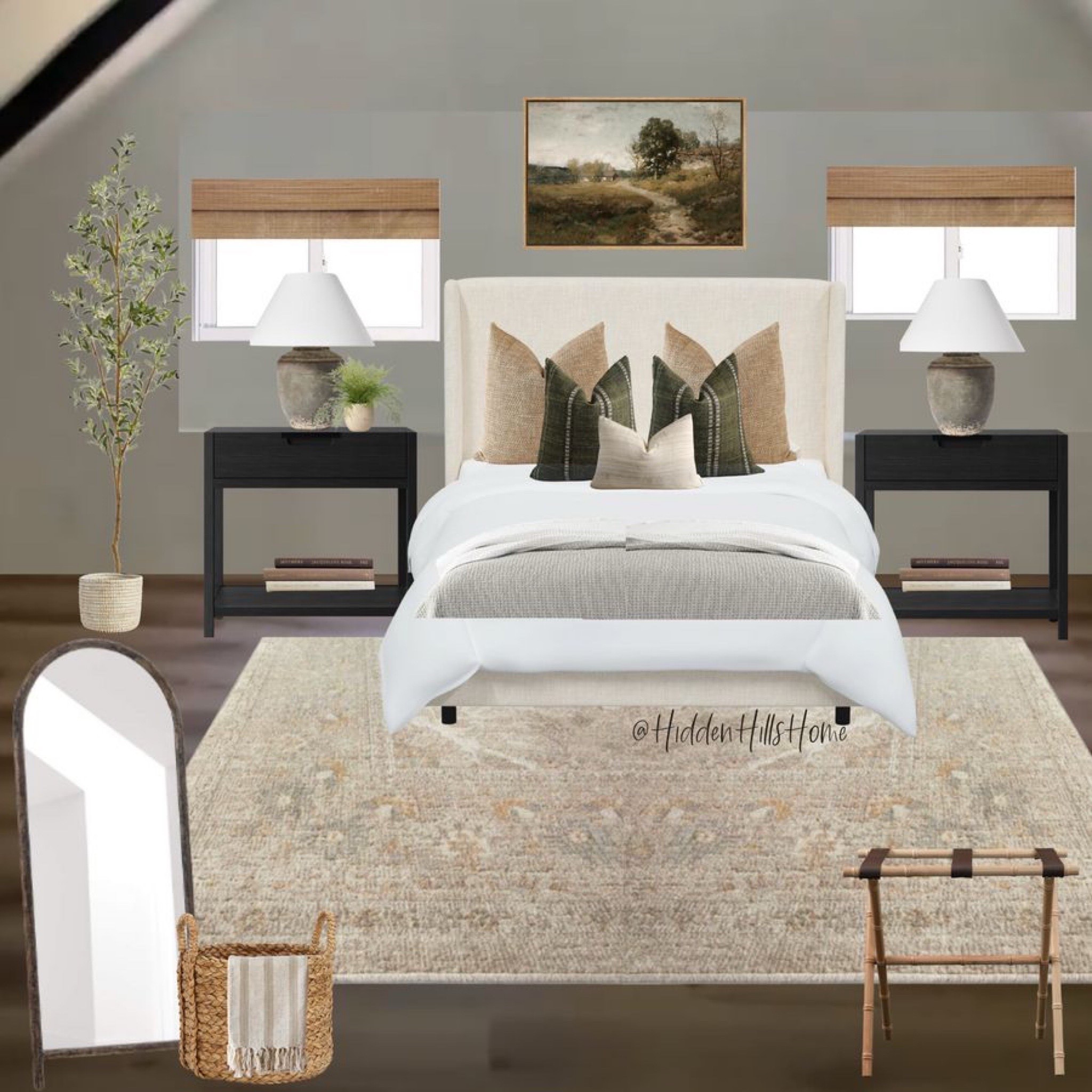 Bedroom mood board, primary bedroom design, bedroom home decor, upholsterer bed #bedroom

#LTKHome #LTKSaleAlert #LTKSeasonal