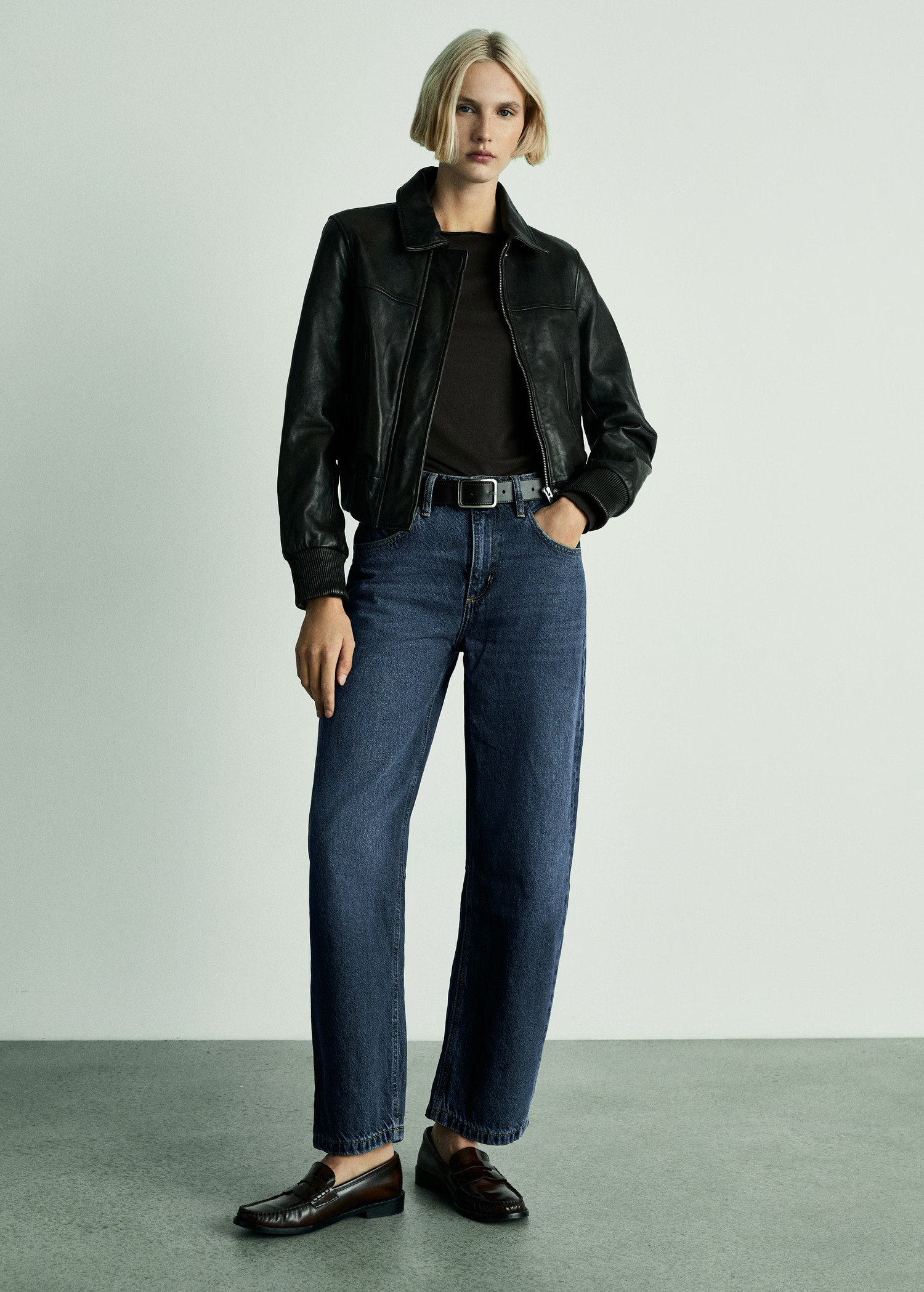Bet high-rise balloon jeans - Women | MANGO USA | Mango (US/MX/AU)