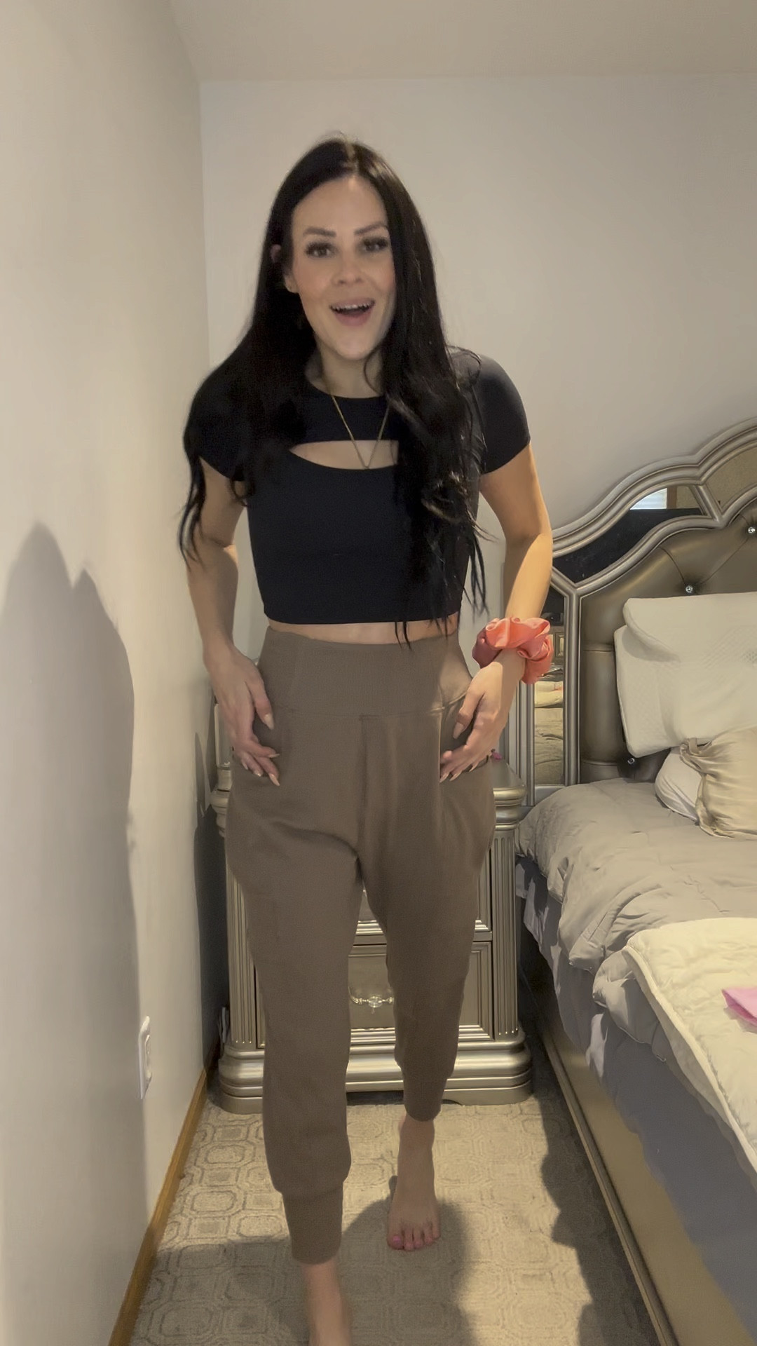 Head over heels for these pants! 😍🙌 Can't get enough of the Halara Mid Rise Foldover Side Pocket Waffle Harem Dance Joggers. They're the perfect blend of style and comfort, featuring a flattering mid-rise fit and a foldover design. With convenient side pockets and a trendy harem silhouette, these joggers are a must-have for dance sessions or just lounging in style. Get ready to slay the fashion game with these versatile joggers! 💃🔥 #HalaraStyle #HaremJoggers #DanceInStyle #LoungewearLove #FashionForward #TikTokFashion #halara 

#LTKGiftGuide #LTKfindsunder100 #LTKsalealert