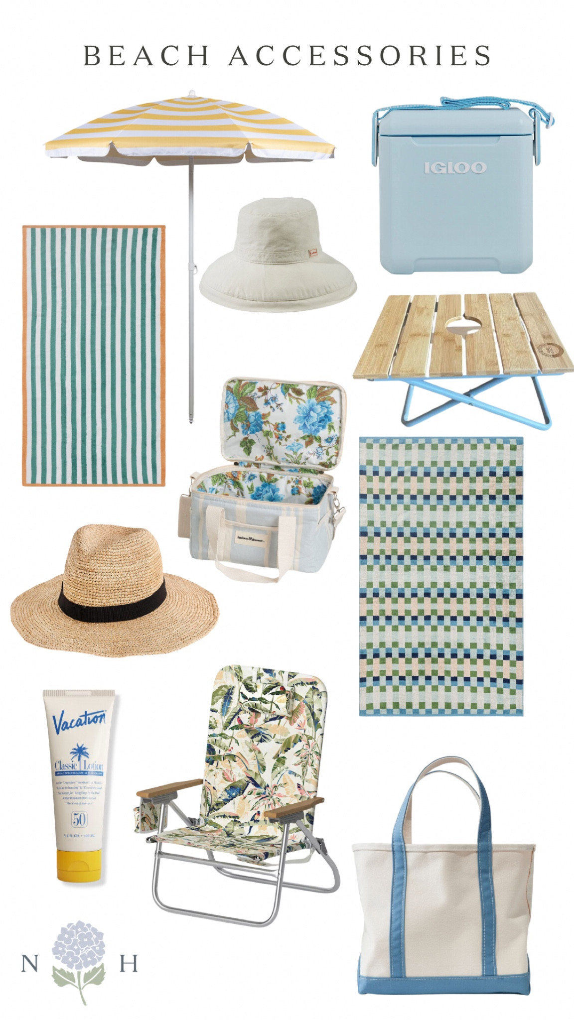 Beach accessories, beach totes, coolers, hard coolers, soft coolers, beach towels, pottery barn, target, vacation sunscreen, beach chairs, sun hats, bucket hats, beach umbrellas 

#LTKHome #LTKSeasonal