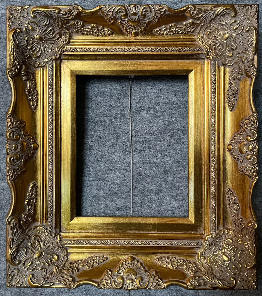 4" gold Ornate Deluxe Antique Frame photo art gallery B9G frames4artcom | Etsy (US)