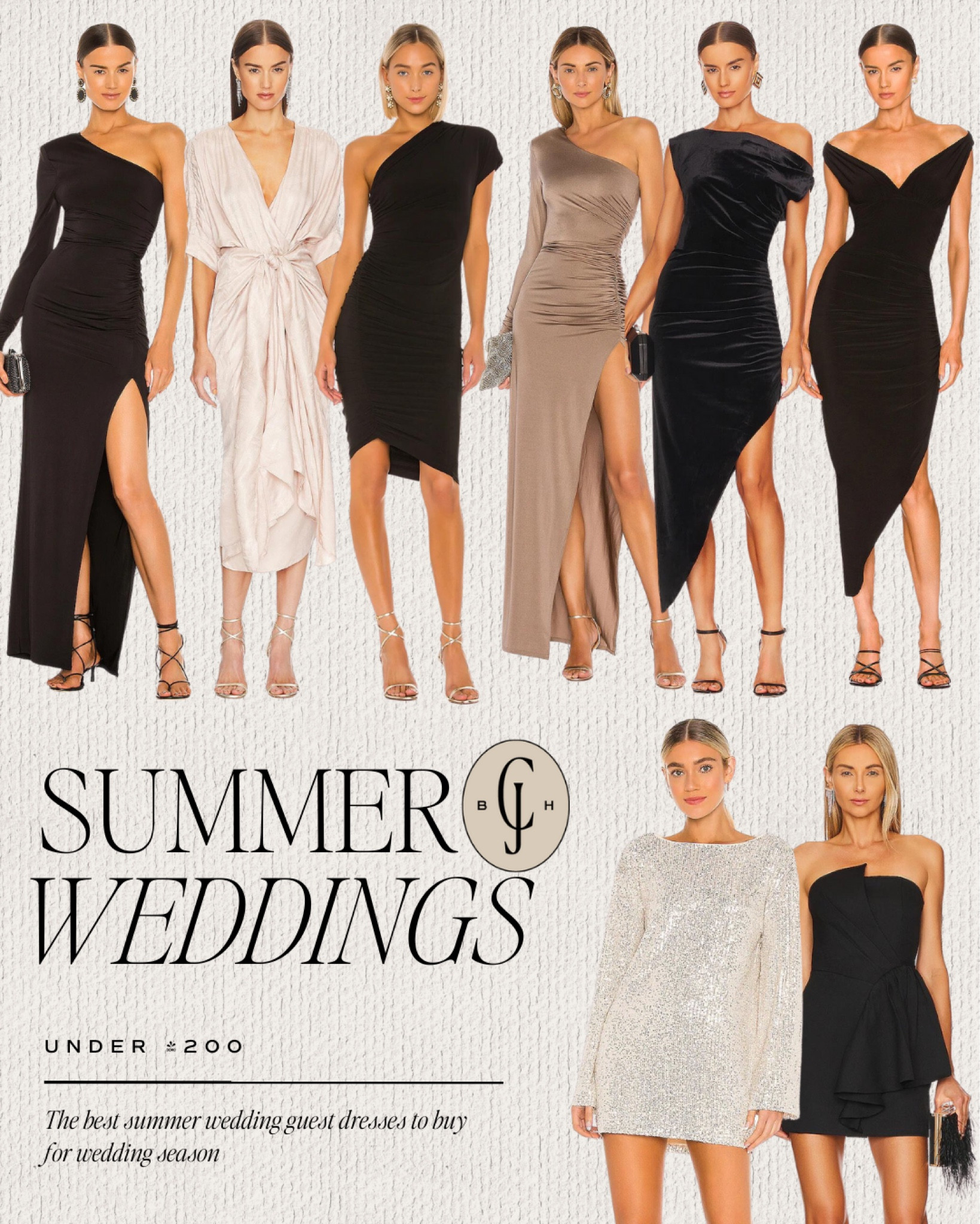 Summer wedding guest dresses under $200