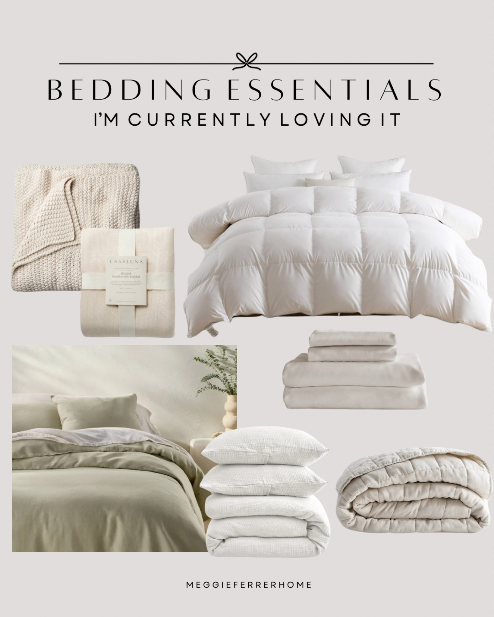 The must have bedding essentials for the coziest night of sleep! 🤎

bedding must haves, neutral bedding, target bedding, quince bedding, Amazon bedding, bamboo sheets, quilt set

#LTKStyleTip #LTKFindsUnder100 #LTKHome