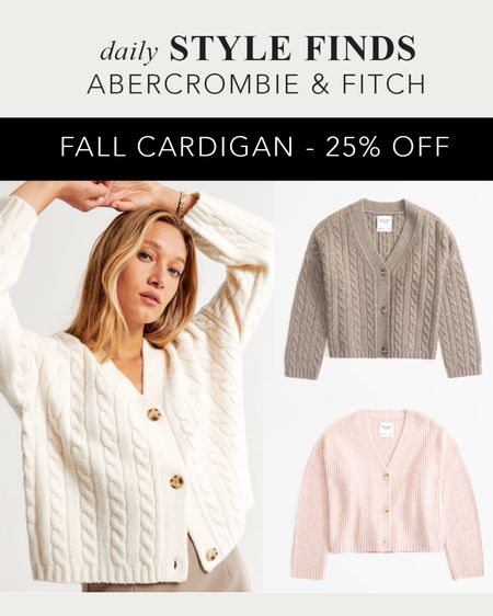 My favorite cardigan sweater for fall: Crop cardigan cableknit and shaker knit.  Pink, Taupe, and off white cardigan, LTK sale, Over 40 Style, Fall Cardigan Sweaters, Fall Trends 2023 #dailyfinds #dailydeals #dailystylefinds #fallsweaters #fallcardigans #falloutfit


#LTKover40 #LTKsalealert #LTKSale