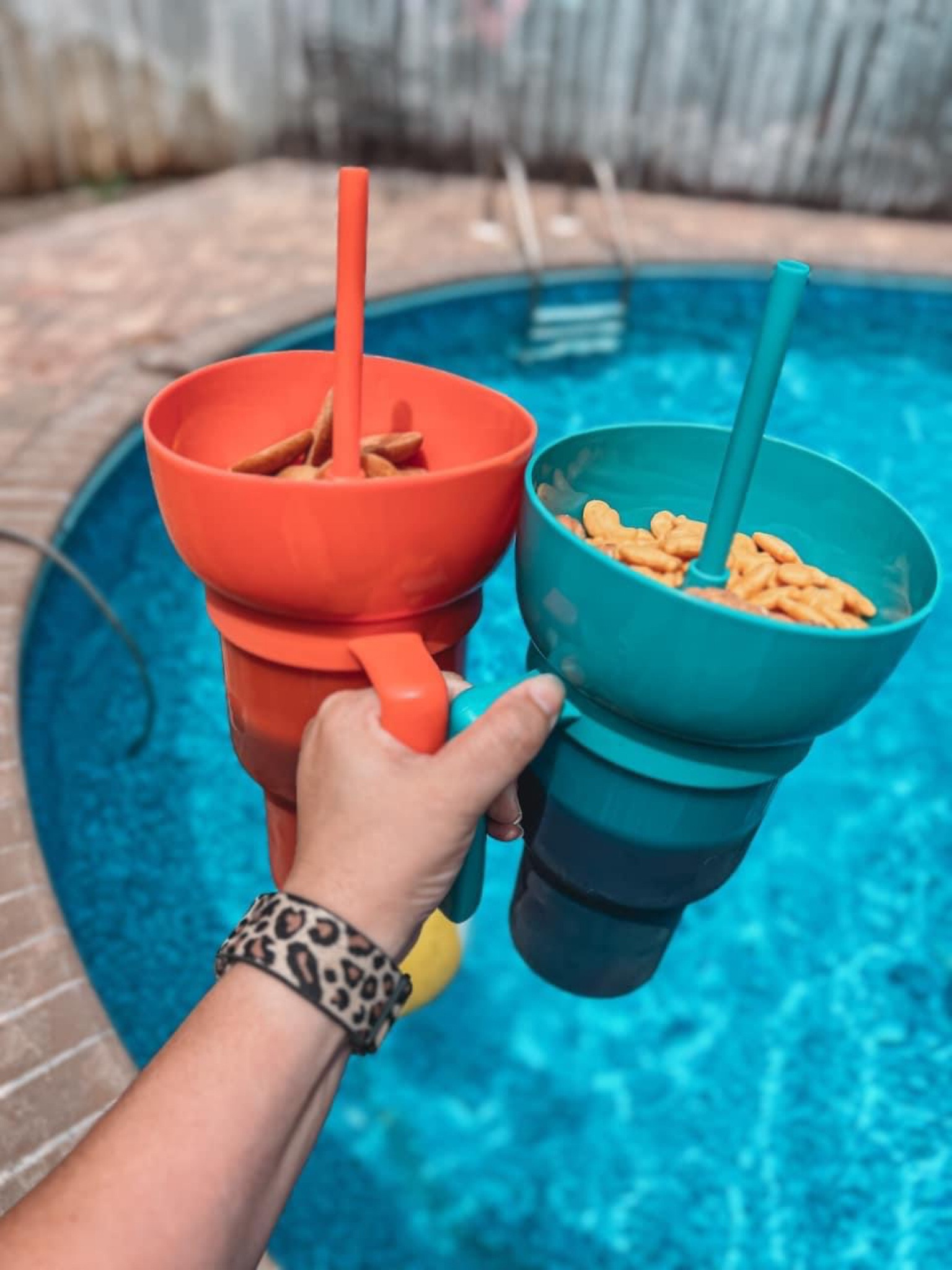 Our fave cups for summer! Found at Walmart last year BUT 5below has them available on their website right now! 