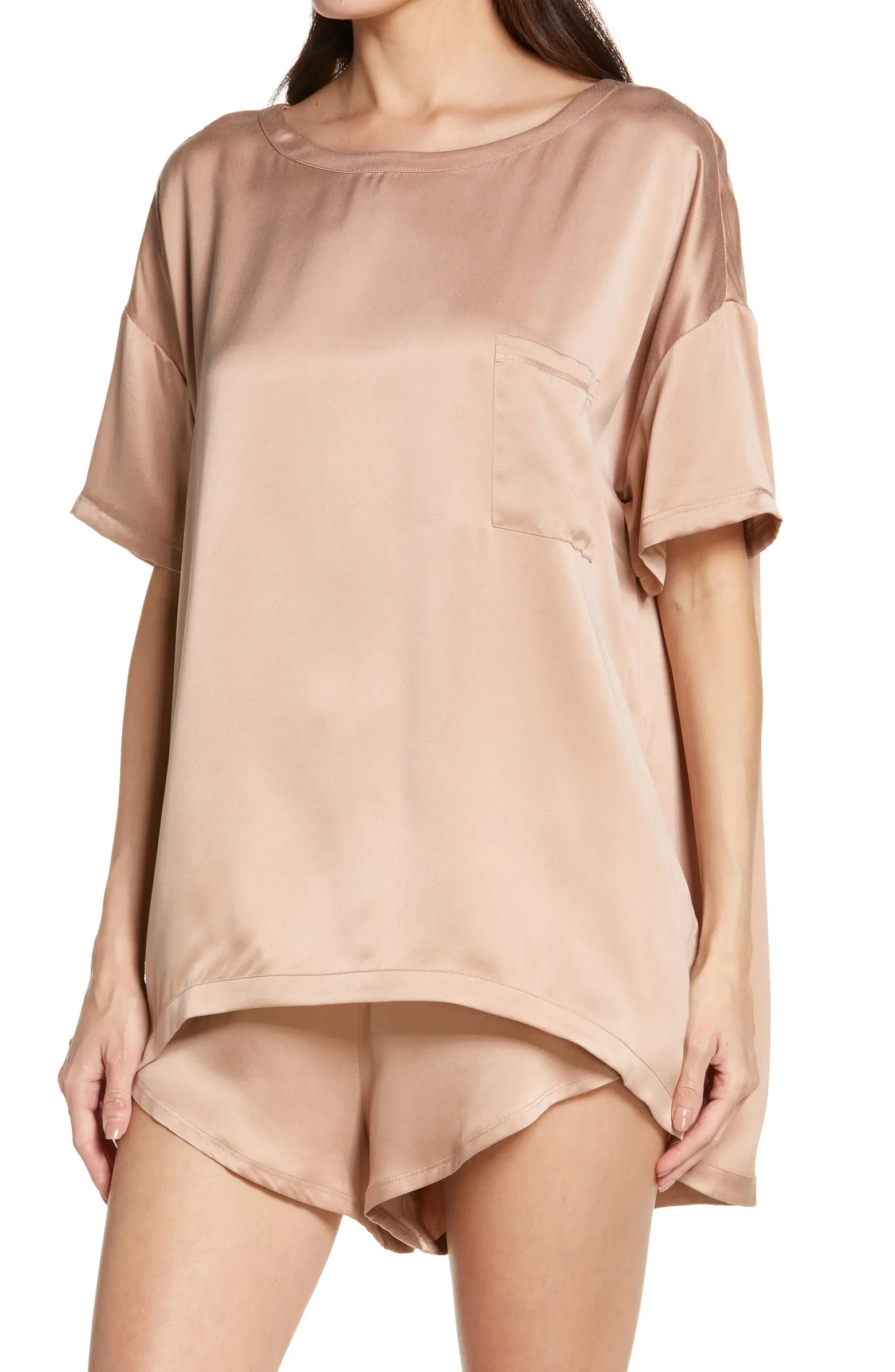 Washable Silk Short Pajamas | Nordstrom