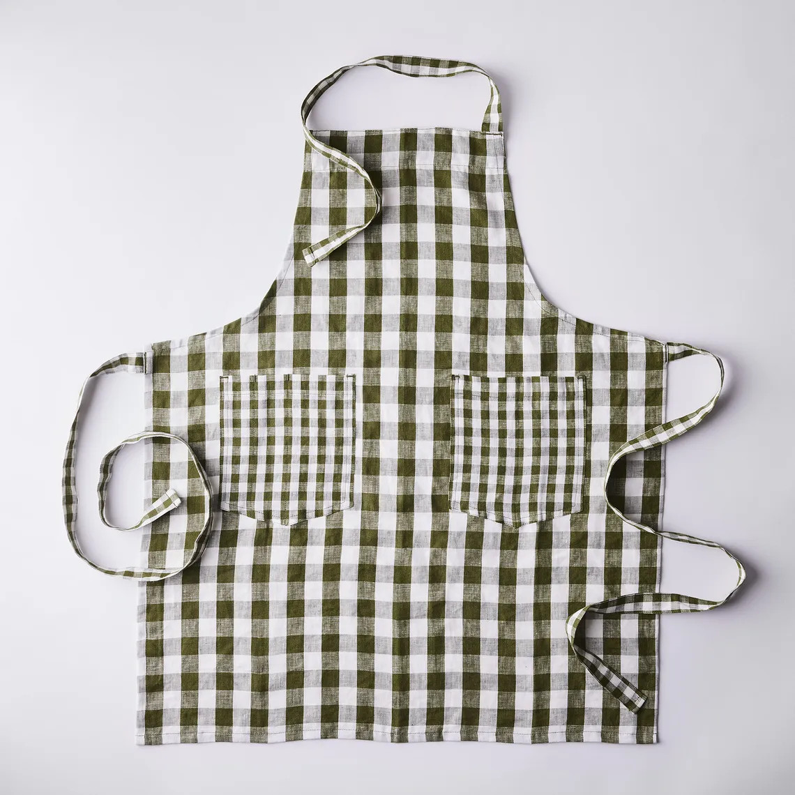 Food52 Gingham Linen Apron | Food52