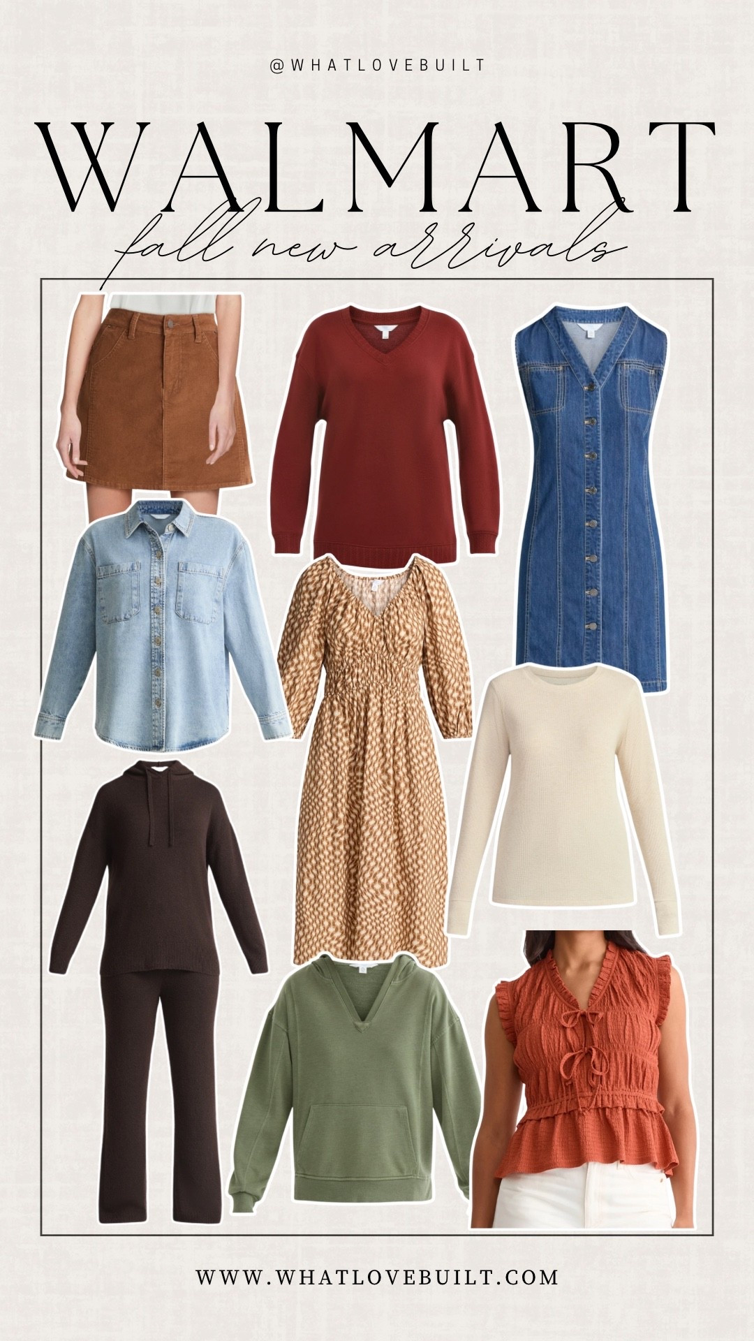 Walmart Women’s Clothing New Arrivals for Fall 

#walmart #womensclothing #fall #dress #sweatshirt #matchingset #sweater 

#LTKFindsUnder50 #LTKSeasonal #LTKStyleTip