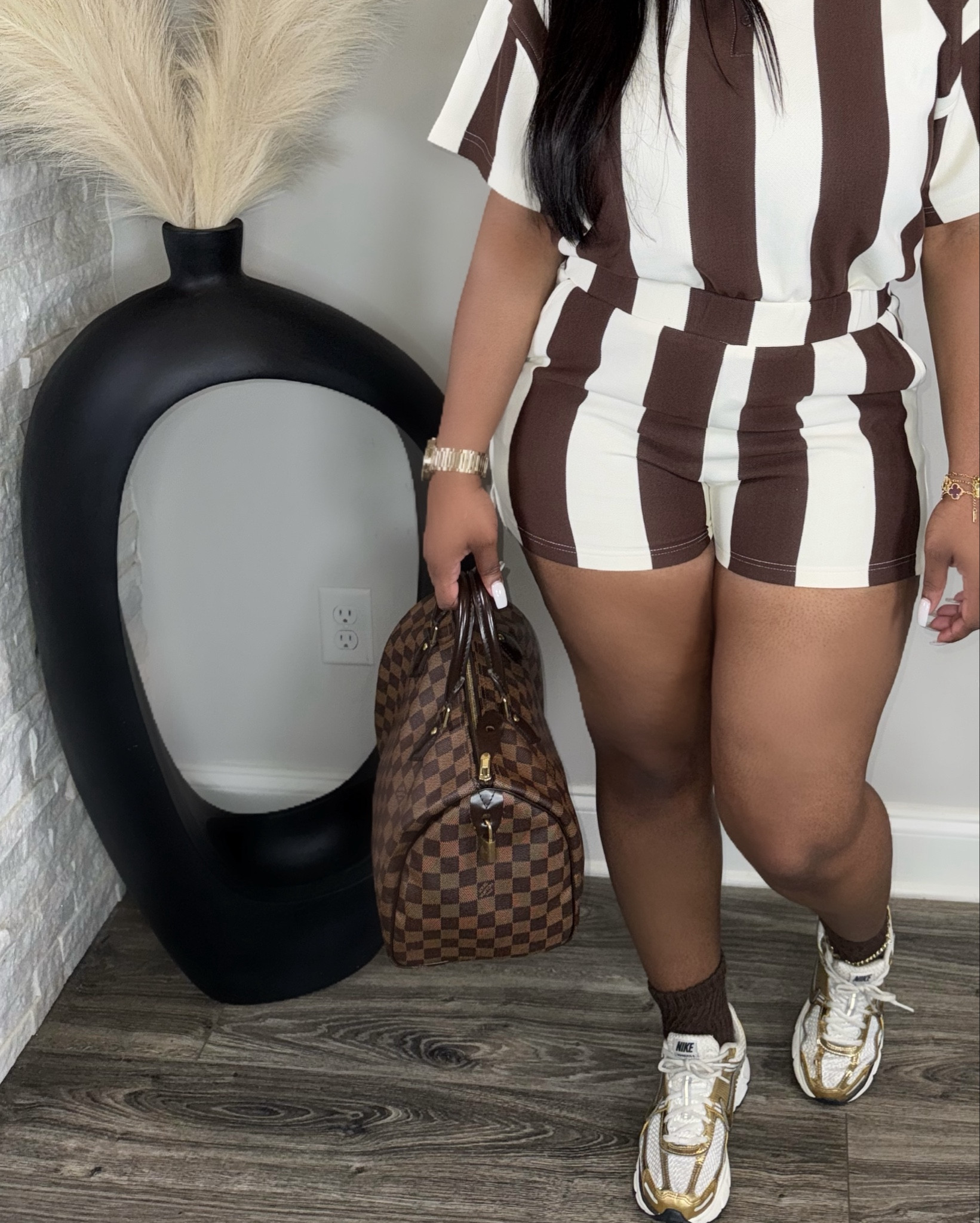 Nice Vomero5 runs true to size super comfy 

Outfit available at www.boldandbeautifulfashion.com
Tagged some styles to kill these Nikes! 

#LTKShoeCrush #LTKStyleTip