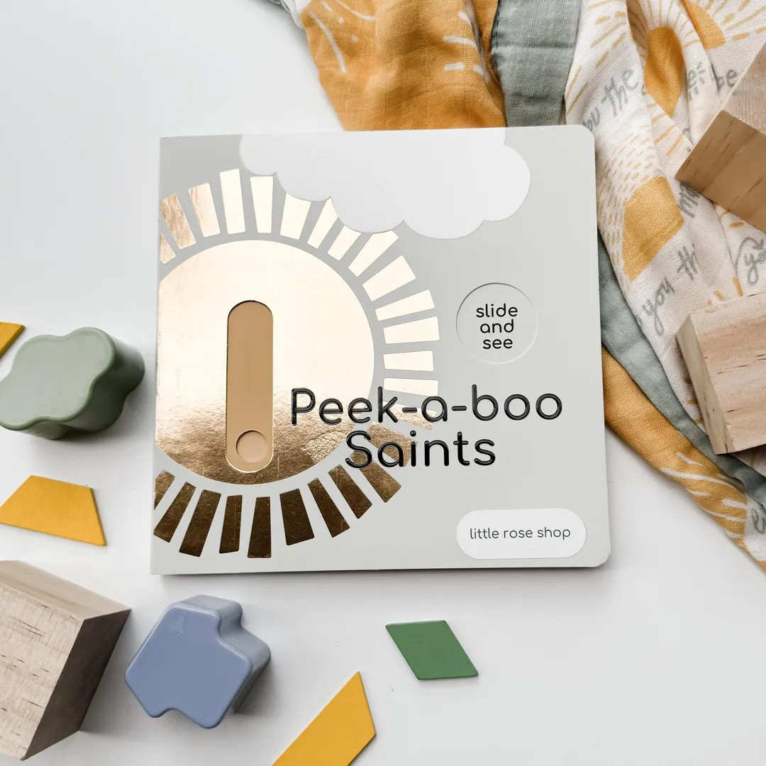 Peek-a-boo Saints Catholic Board Book | Etsy (US)