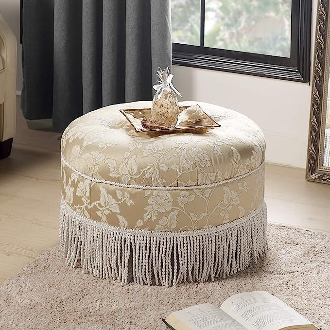 Jennifer Taylor Home Yolanda Collection Traditional Modern Cotton Blend Hand Tufted With Cord and... | Amazon (US)