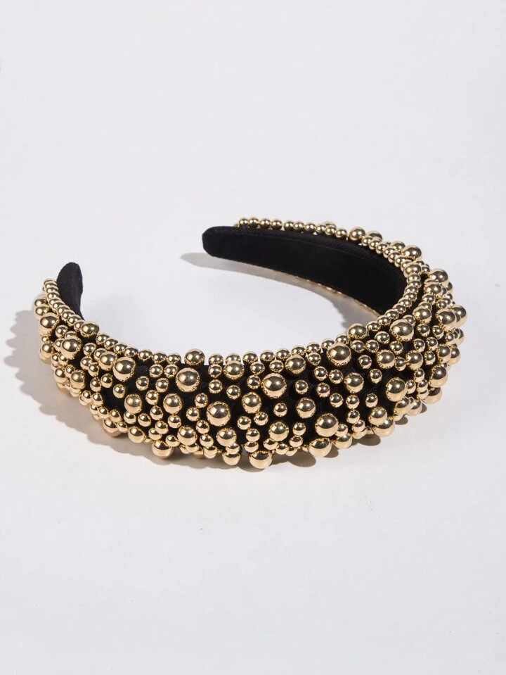 1pc Fashionable Red Pearl Headband For Teen Girls Royal Tiaras | SHEIN