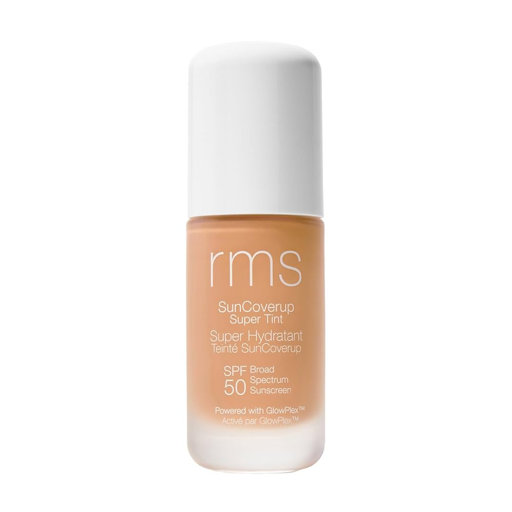 RMS Beauty SunCoverup Super Tint SPF 50 Sunscreen - Lightweight Mineral SPF Tinted Moisturizer, D... | Amazon (US)