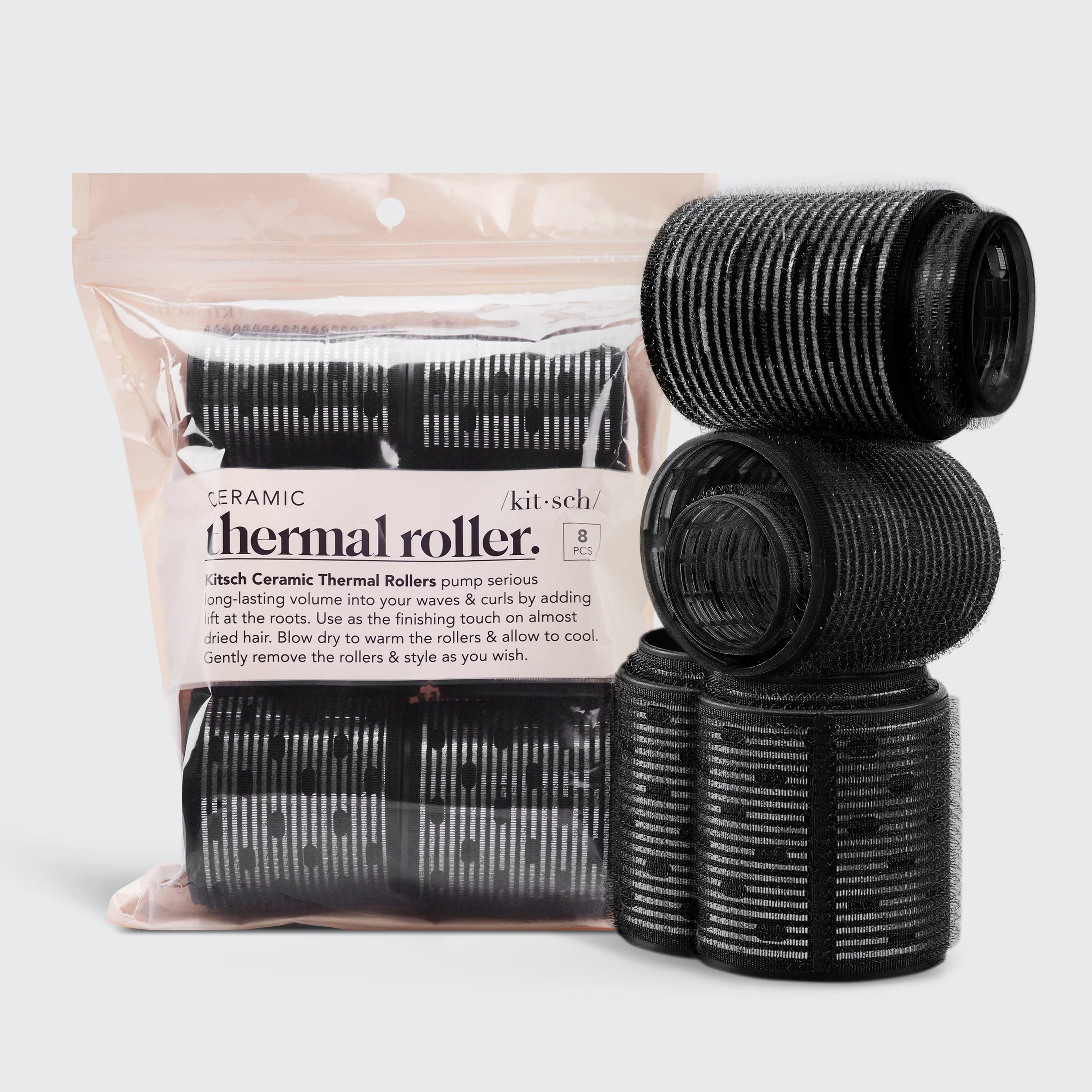 Ceramic Thermal Rollers 8pc Set | Kitsch