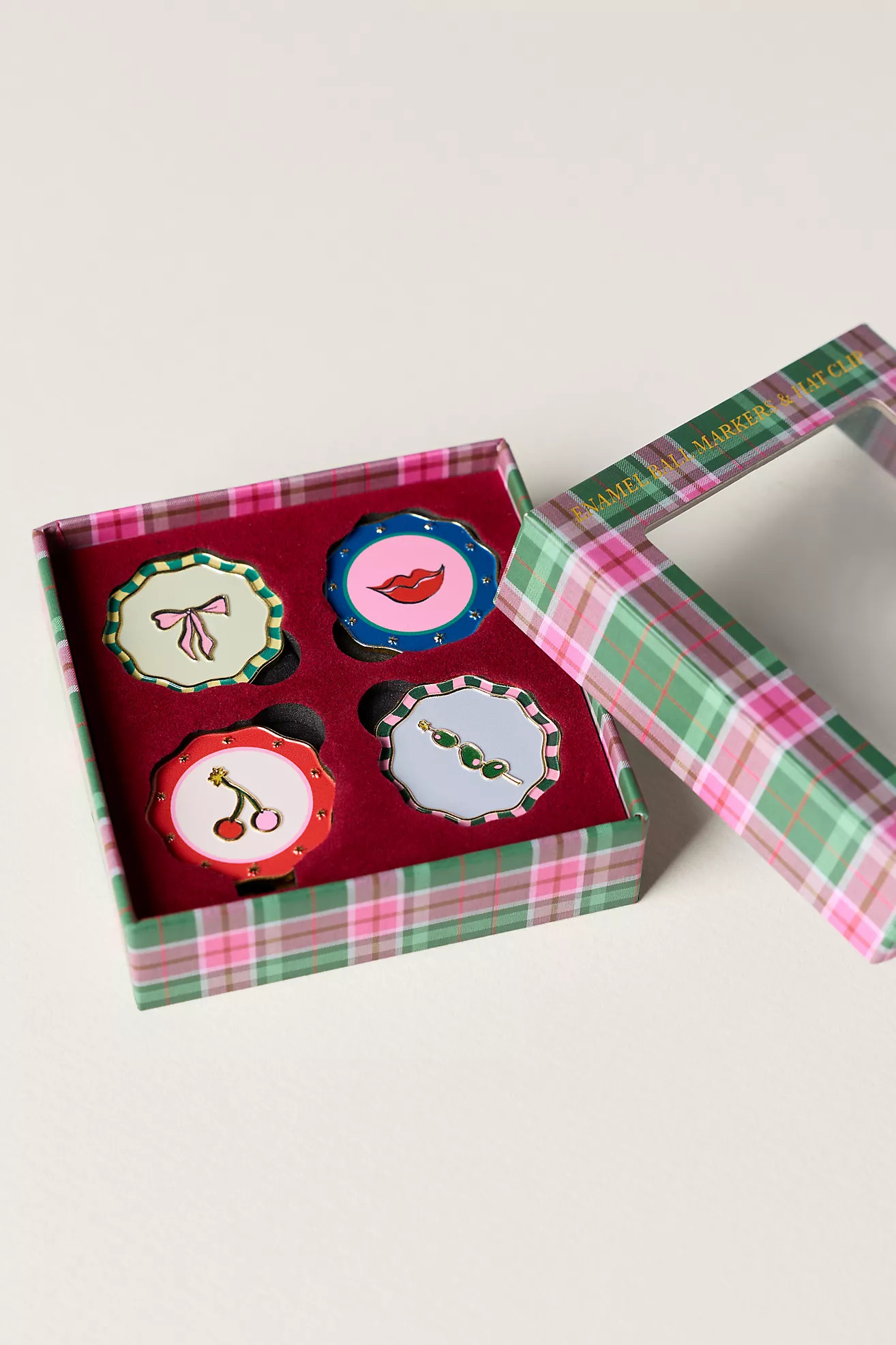 Golf Ball Hat Clips, Set of 4 | Anthropologie (US)