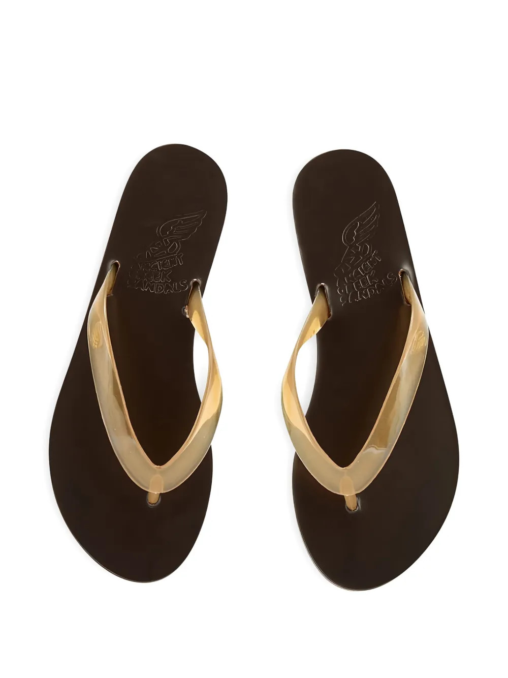 Ancient Greek Sandals Saionara Jelly flip-flops   | Brown | FARFETCH | Farfetch Global
