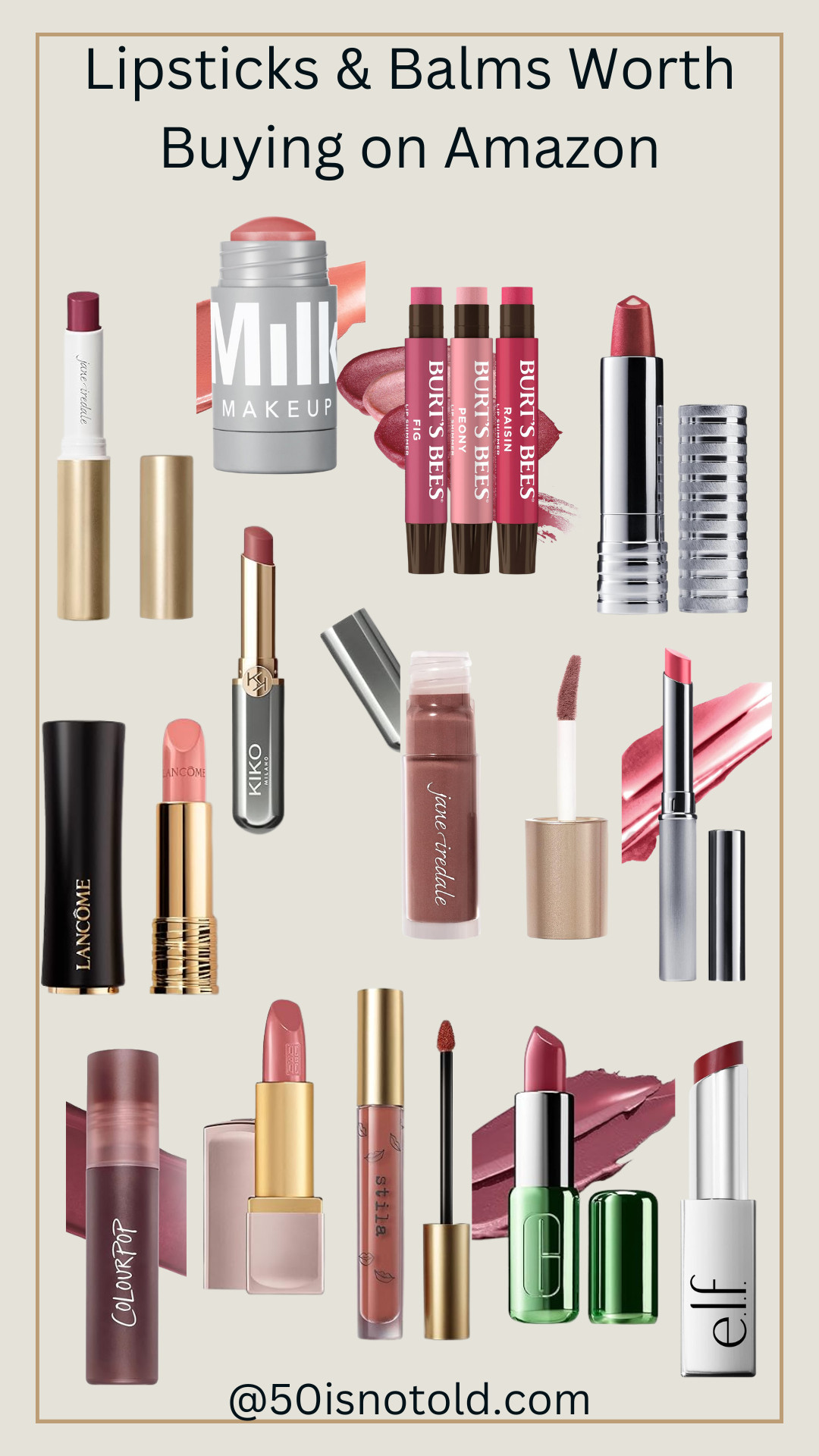 Easy lip color that looks good without trying too hard. 

 #LTKgrwm #LTKOver40 #LTKBeauty
