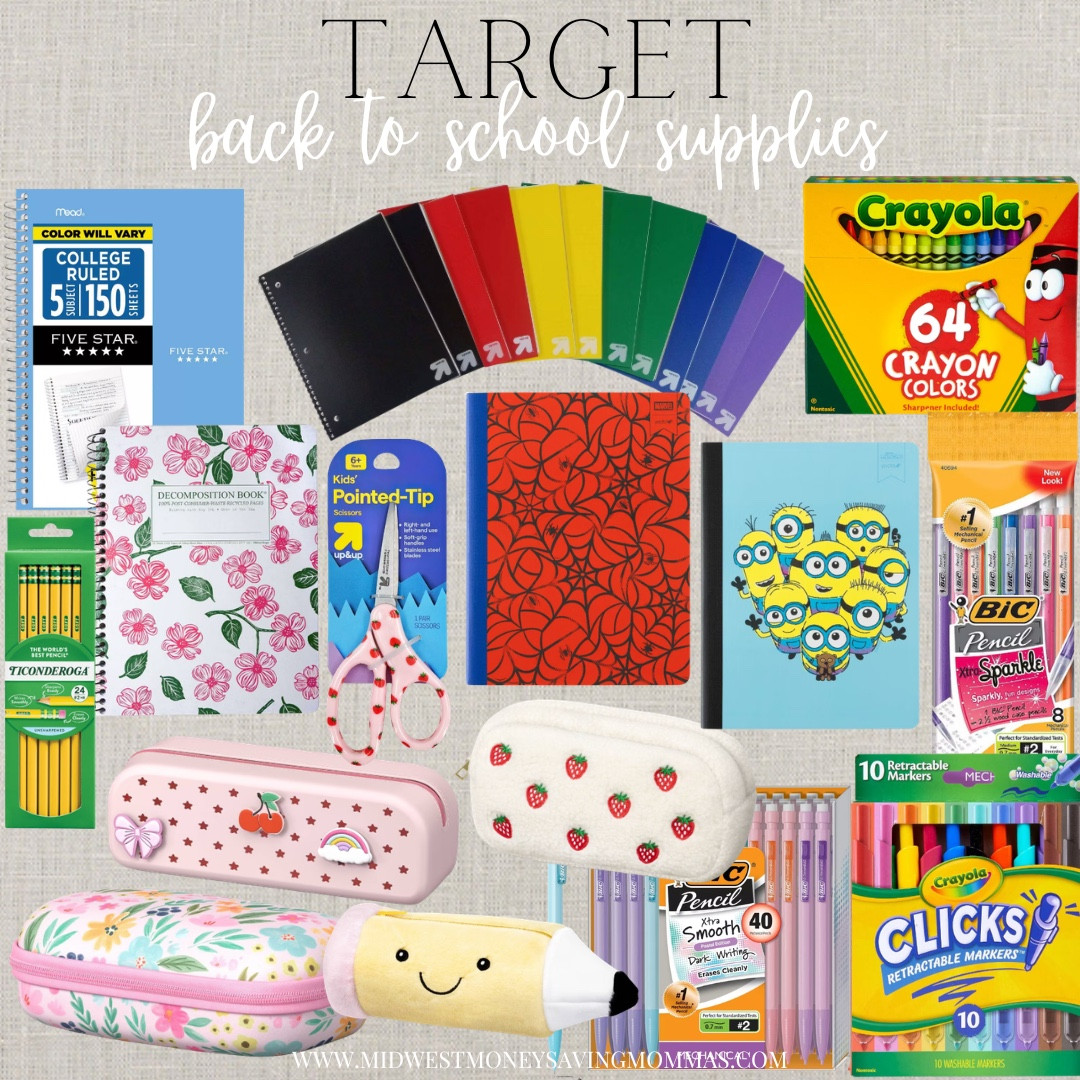 Back to school supplies @Target 

School supplies folders notebooks pencils pencil pitch crayons kids school supplies

#LTKKids #LTKmomlife #LTKSeasonal