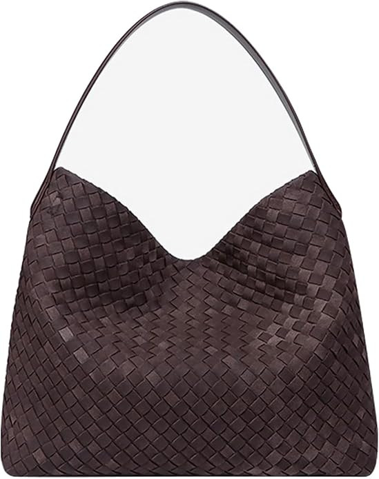 Slouchy Suede Woven Hobo Bags Shoulder Bag for Women Suede Hobo Bag Tote Elegant Handbag Satchel ... | Amazon (US)
