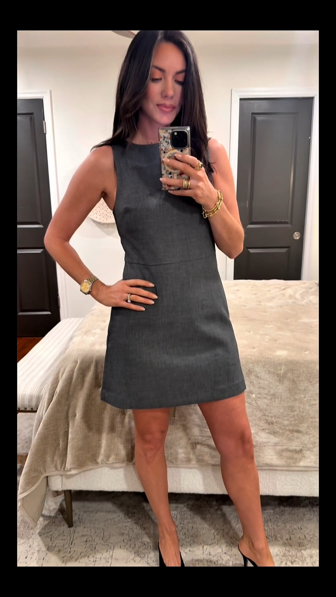 The perfect shift dress from Aritzia 🖤@Aritzia #corporategirls #workwear 