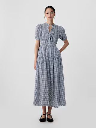 Gap × DÔEN Gingham Maxi Dress | Gap (US)