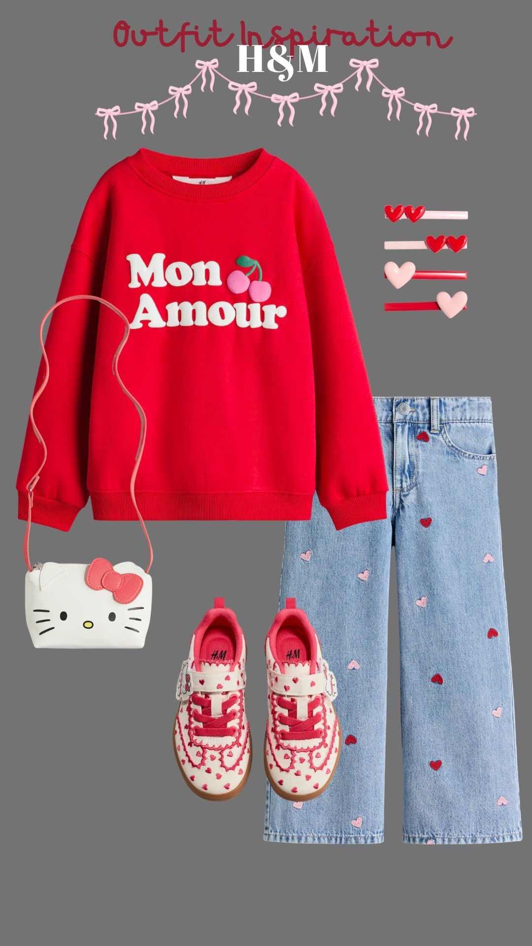H&M kids 
Valentine’s outfit inspired ❤️
Little girls, big girls 

#LTKValentine #LTKSaleAlert #LTKKids
