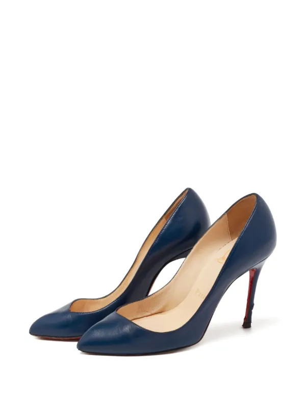 leather pointed-toe pumps | Farfetch Global