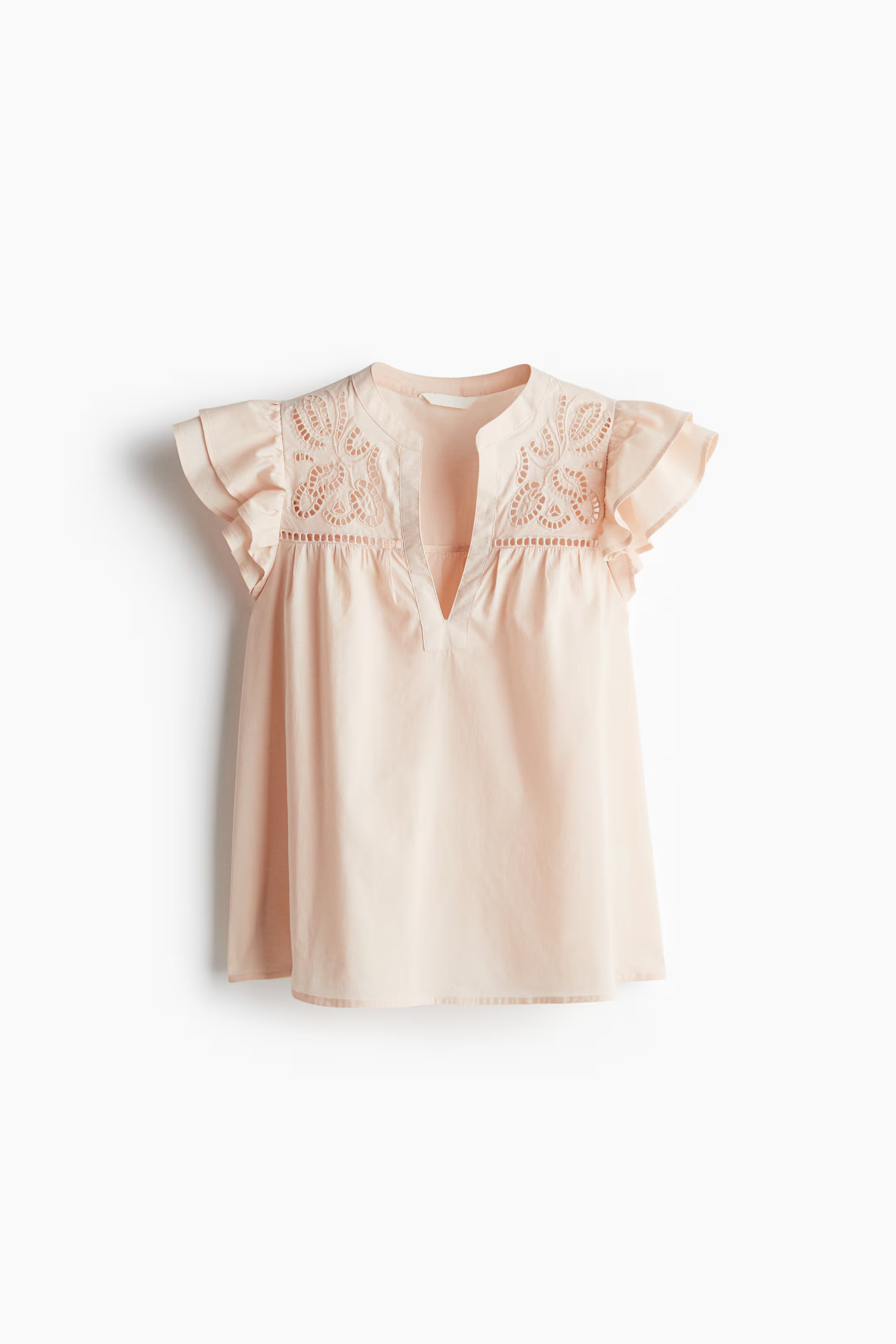 Blouse with Eyelet Embroidery | H&M (US + CA)