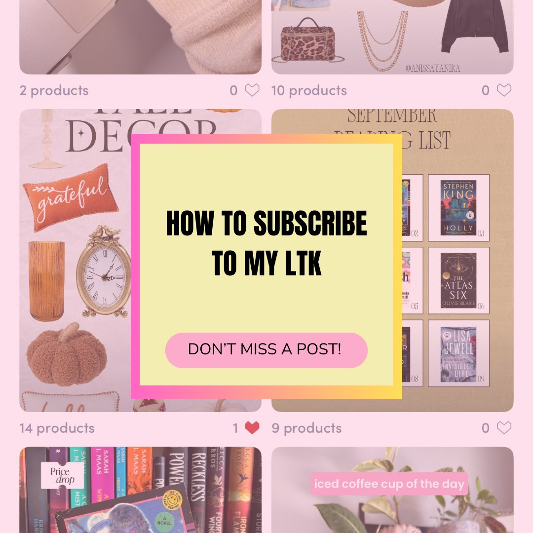 never miss one of my posts by turning on notifications 🥰🧸 

#LTKSeasonal #LTKSaleAlert #LTKFindsUnder50