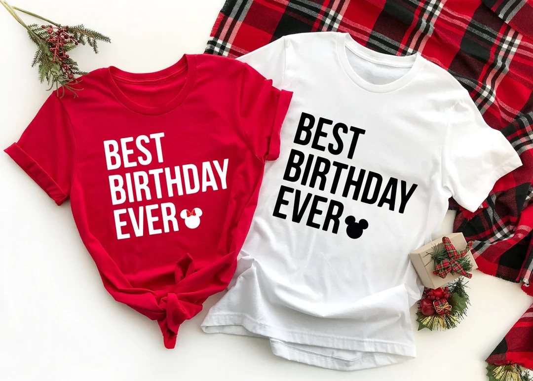 Best Birthday Ever Disney Shirt , Birthday Disney Shirt , Men's Disneyworld Shirts, Disney Shirt,... | Etsy (US)