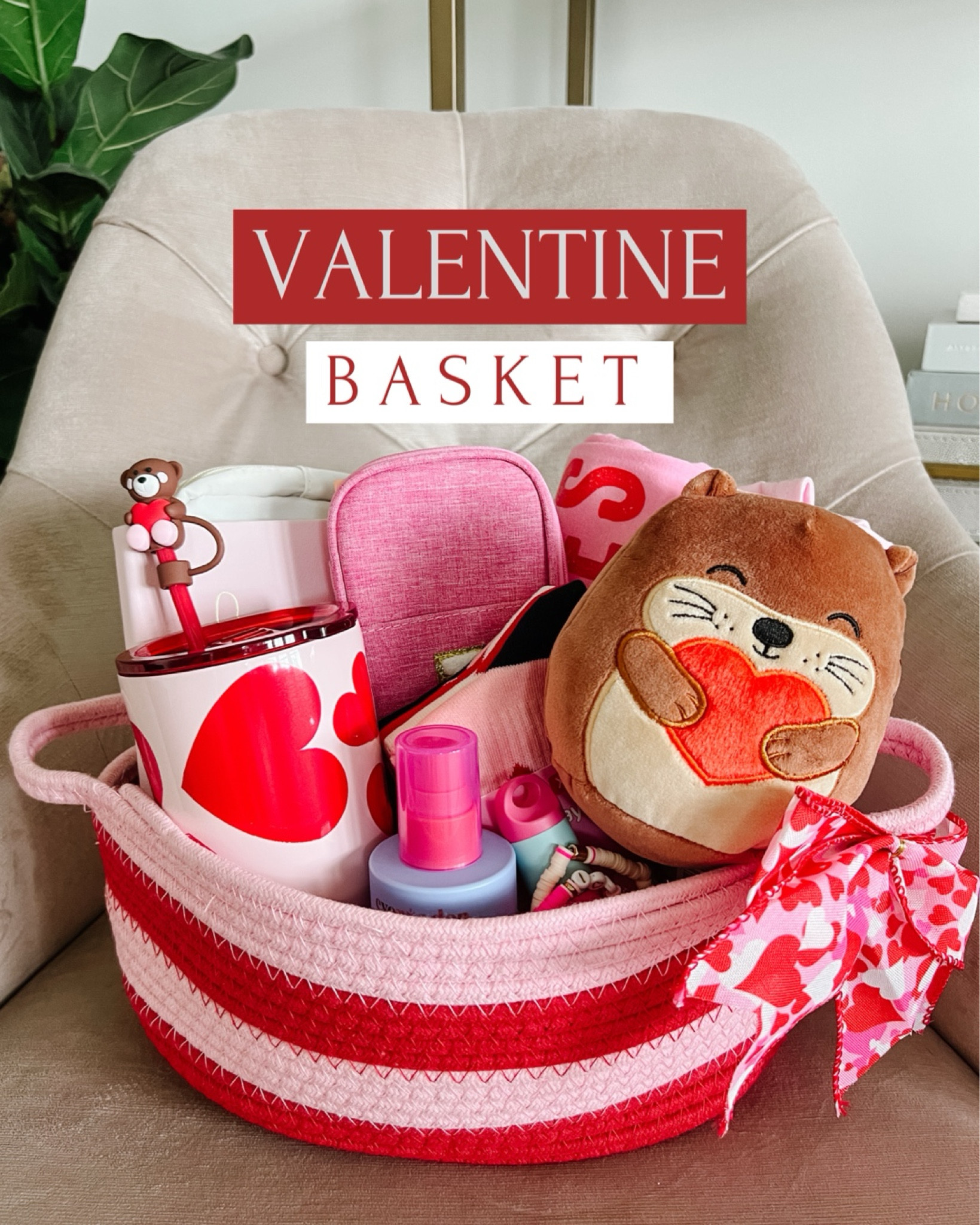 Had so much fun creating this Valentine's Day basket for my daughter! 💕🫶🏻🧸 She's gonna love it! 

I found everything on Amazon (including the basket). ♥️

#LTKGiftGuide #LTKFindsUnder50 #LTKFamily