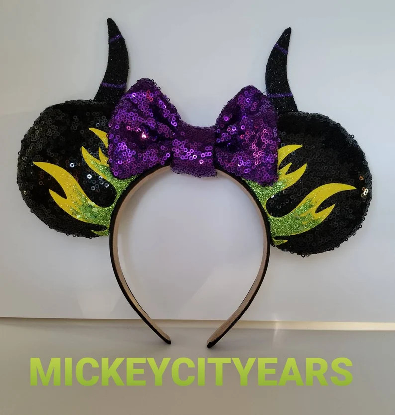Maleficent themed ears | Etsy (US)
