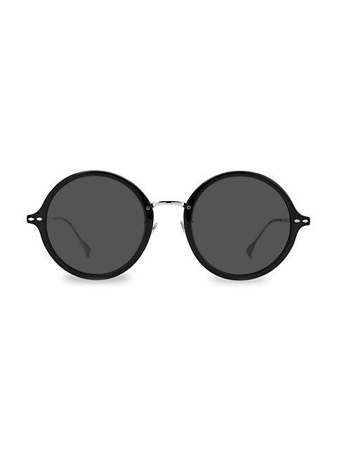 53MM Round Sunglasses | Saks Fifth Avenue