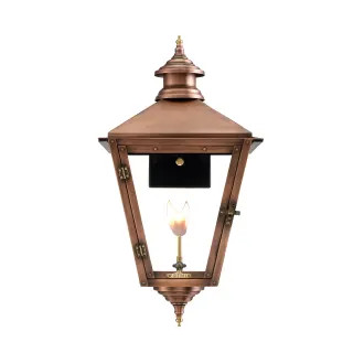 Savannah 20" Wide Outdoor Wall-Mounted Lantern Natural Gas Configuration | Build.com, Inc.