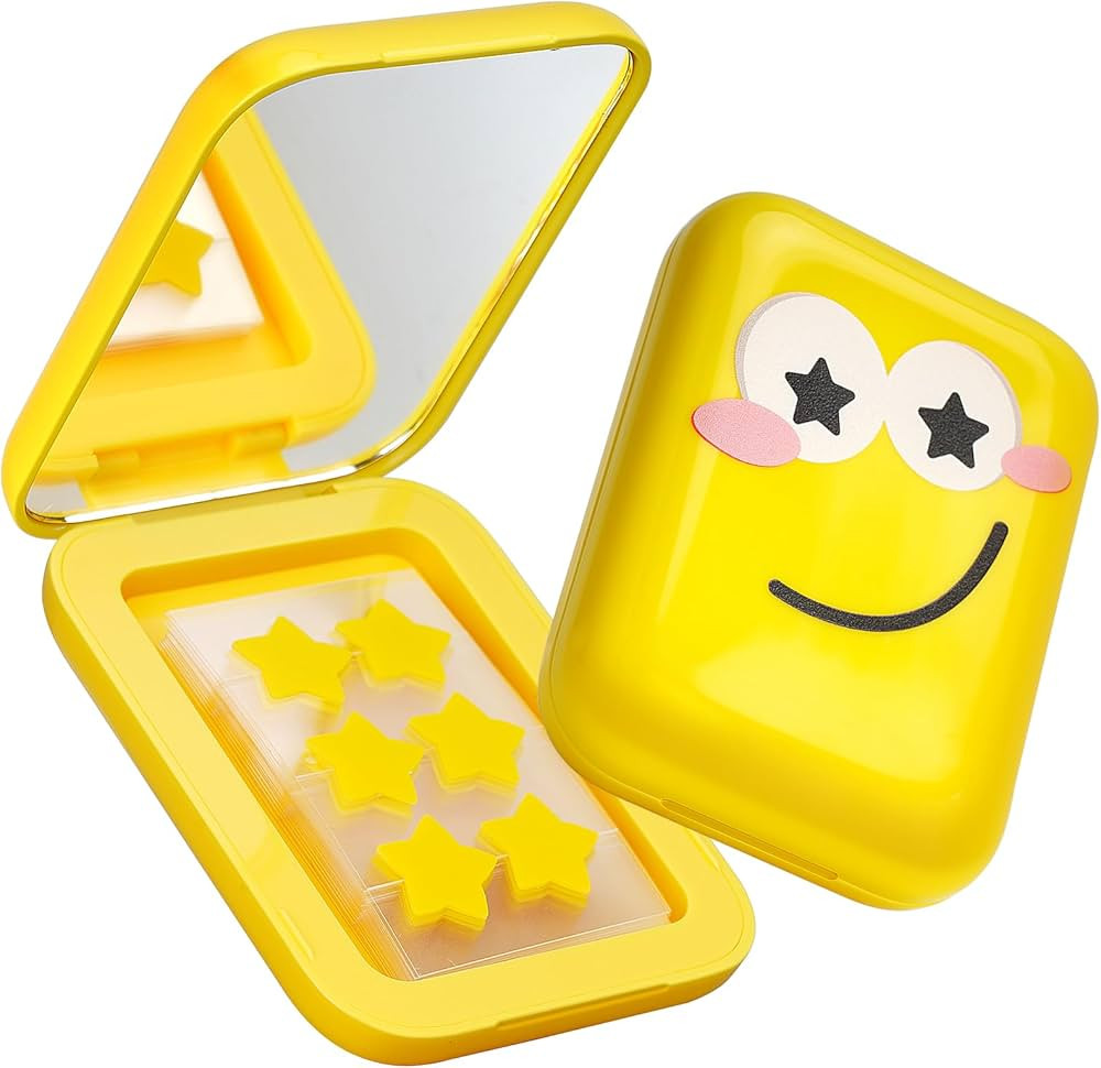 AUSLKA Star Pimple Patches - 150 Count - Hydrocolloid Pimple Patches,Cute Star Shape, Yellow Colo... | Amazon (US)