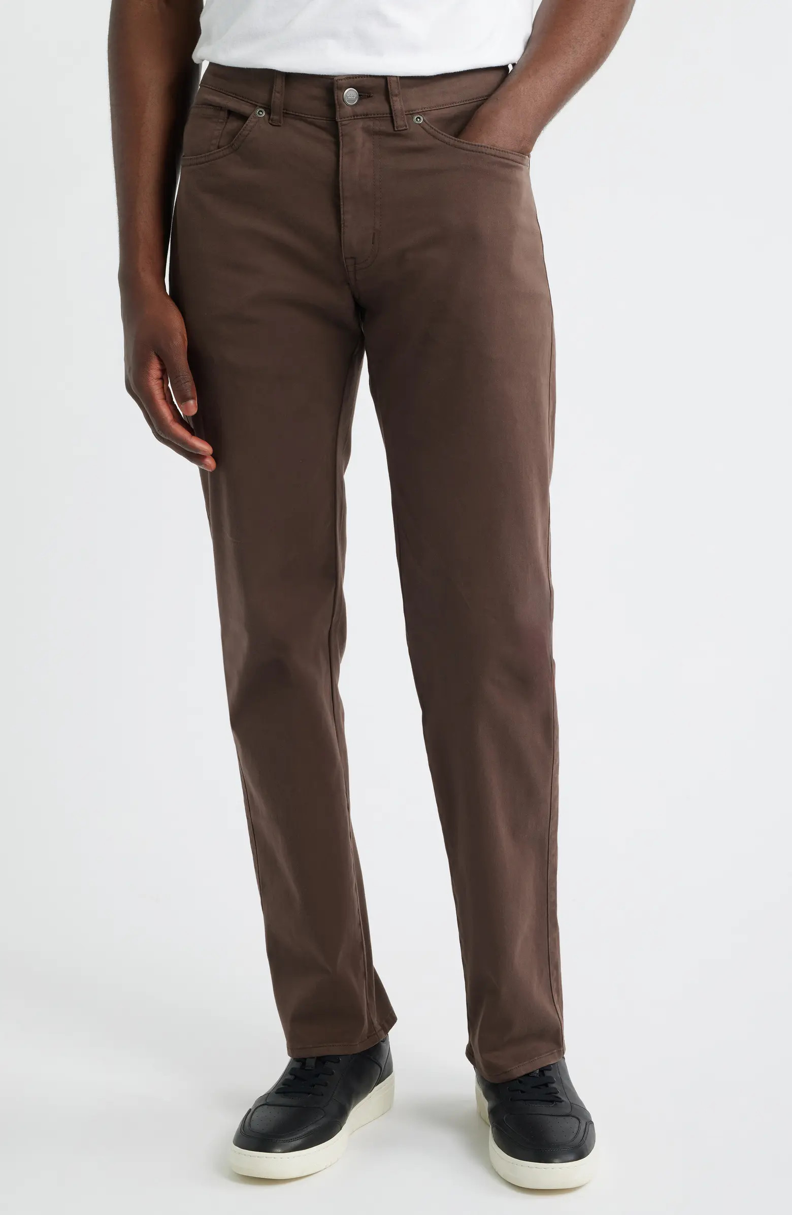 Signature Stretch Sateen Pants | Nordstrom