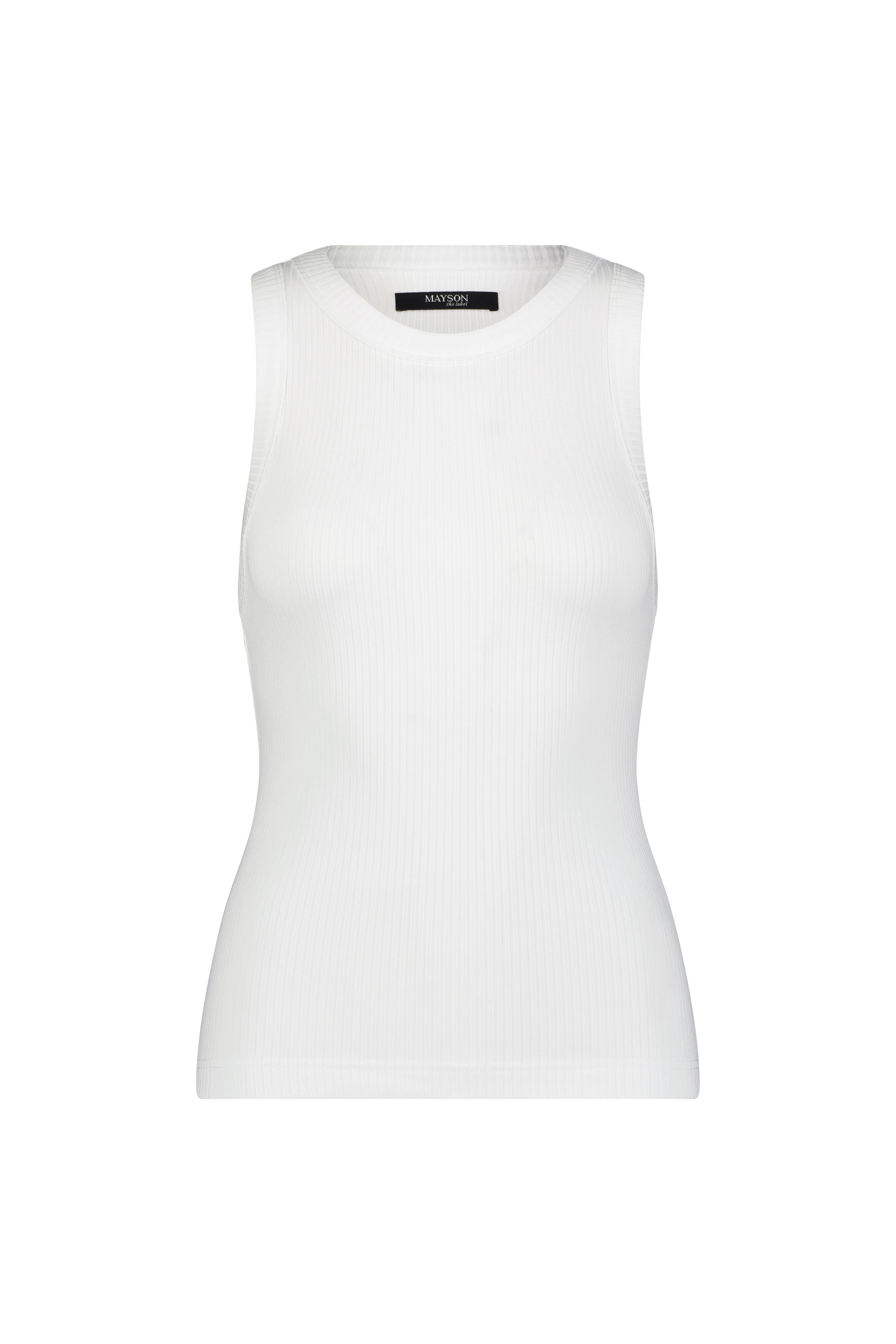 Ribbed Racerback Tank | MAYSON the label
