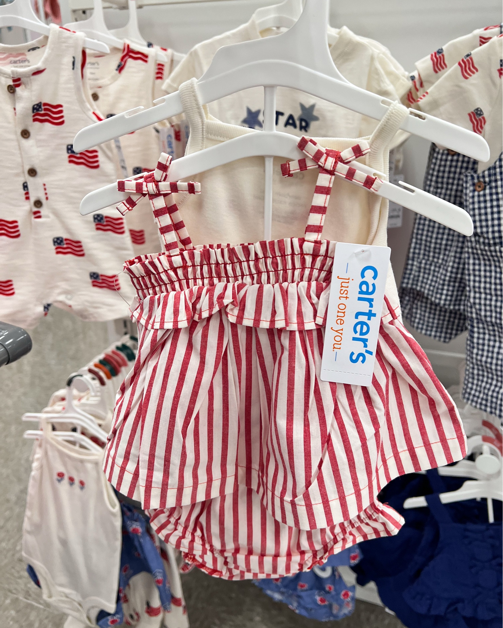 New Americana styles for baby girl 

Target finds, Fourth of July, newborn, new arrivals 

#LTKmomlife #LTKootd #LTKBaby
