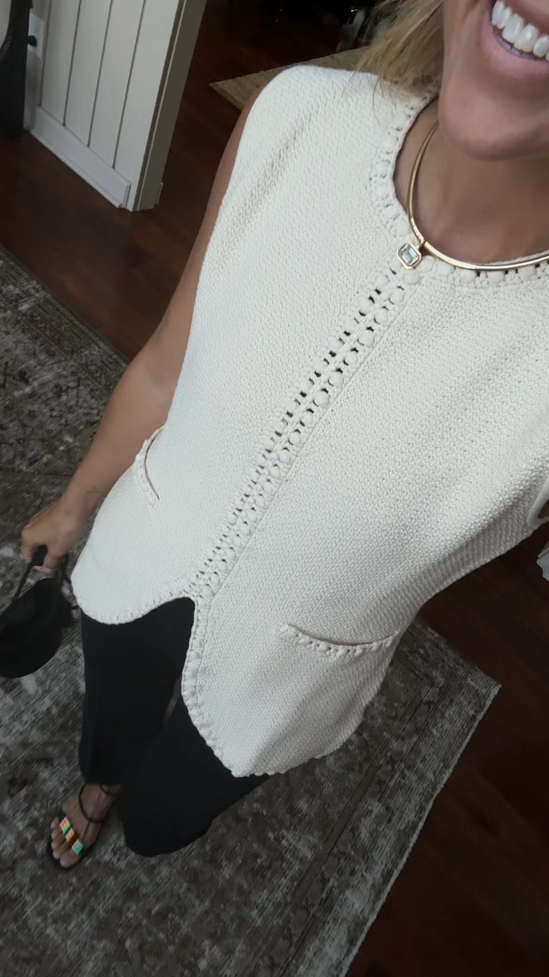 Vested tops will take you through season to season. 

#LTKSeasonal #LTKStyleTip