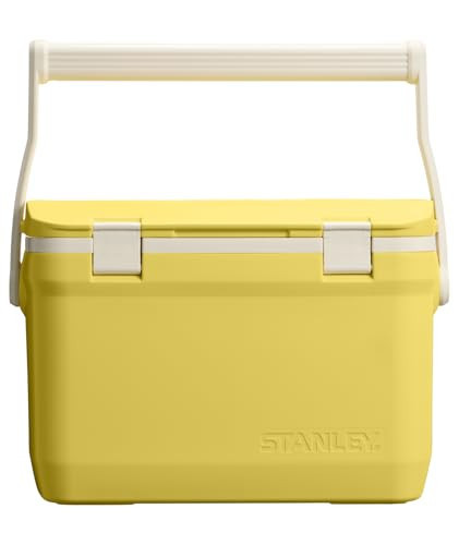 Stanley Adventure Outdoor Cooler 16 qt | Heavy Duty Outdoor Camping Cooler with Easy Carry Top Handle | BPA-Free | Daffodil | Amazon (US)