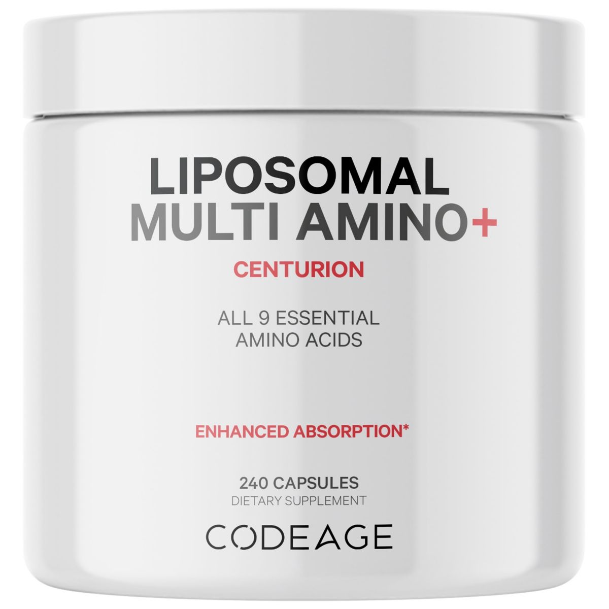 Codeage Liposomal Multi Amino+ Bcaa & Eaa Supplement, Free-Form Branched-Chain Amino Acids - 240ct | Macys (US)