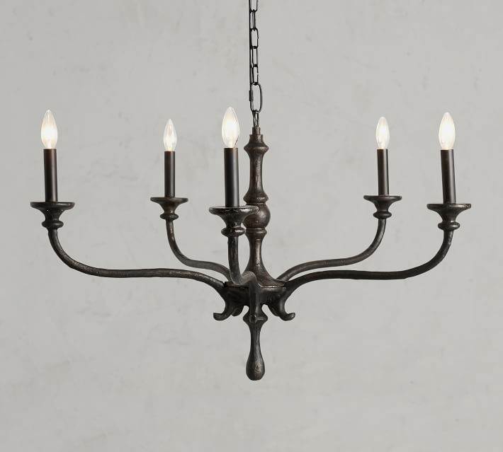 Lockhart Metal Chandelier | Pottery Barn (US)