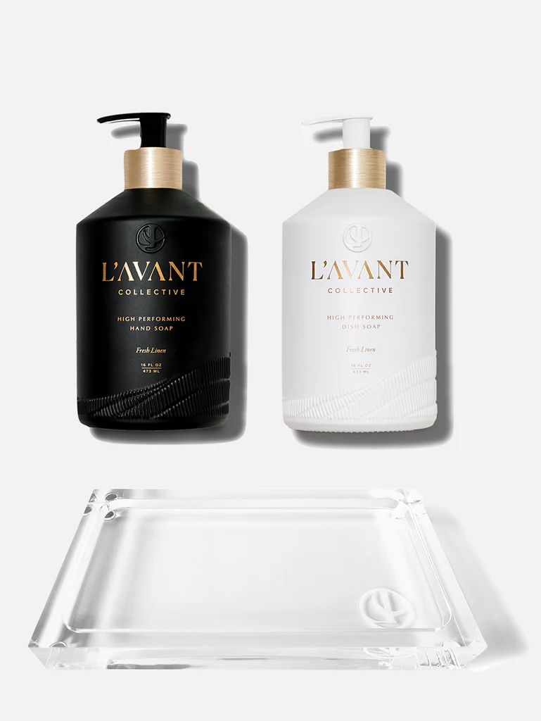 Deluxe High Performing Dish & Hand Soap Duo - Fresh Linen | L'AVANT Collective