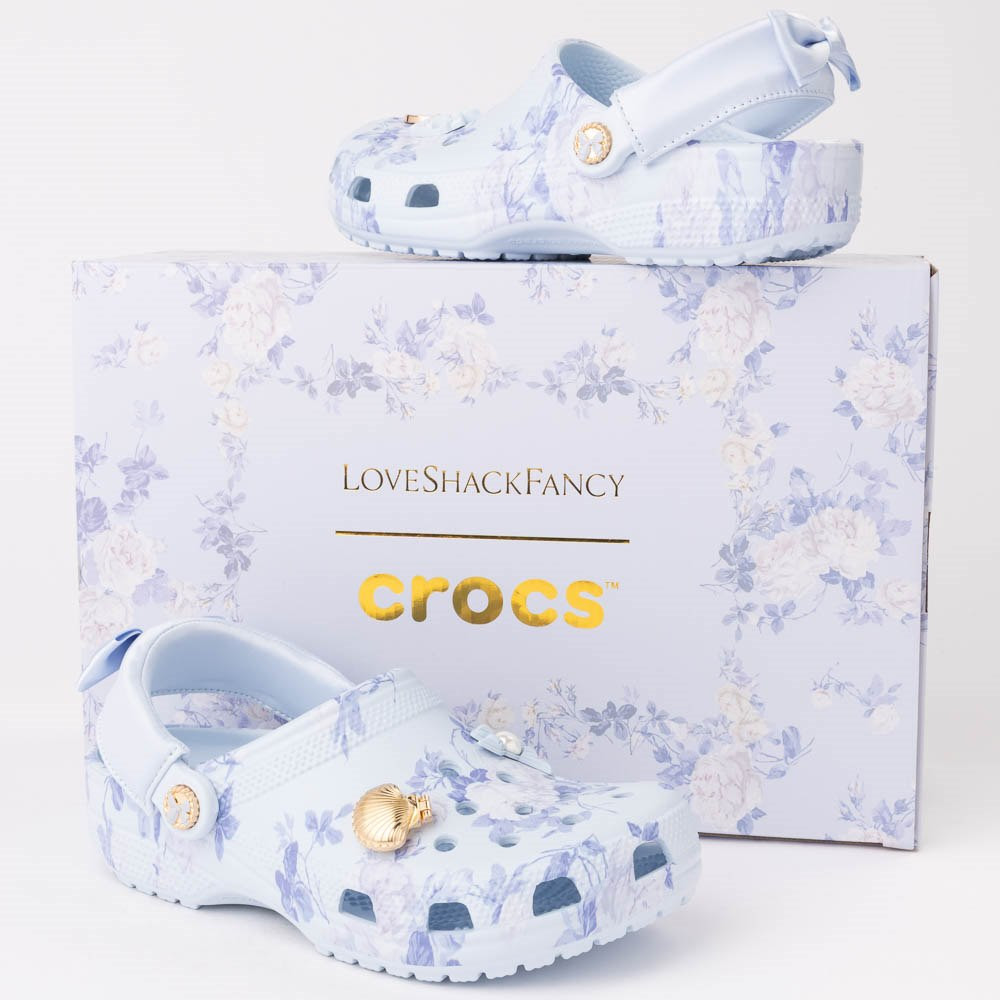 LoveShackFancy x Crocs Classic Clog - Mineral Blue | Journeys