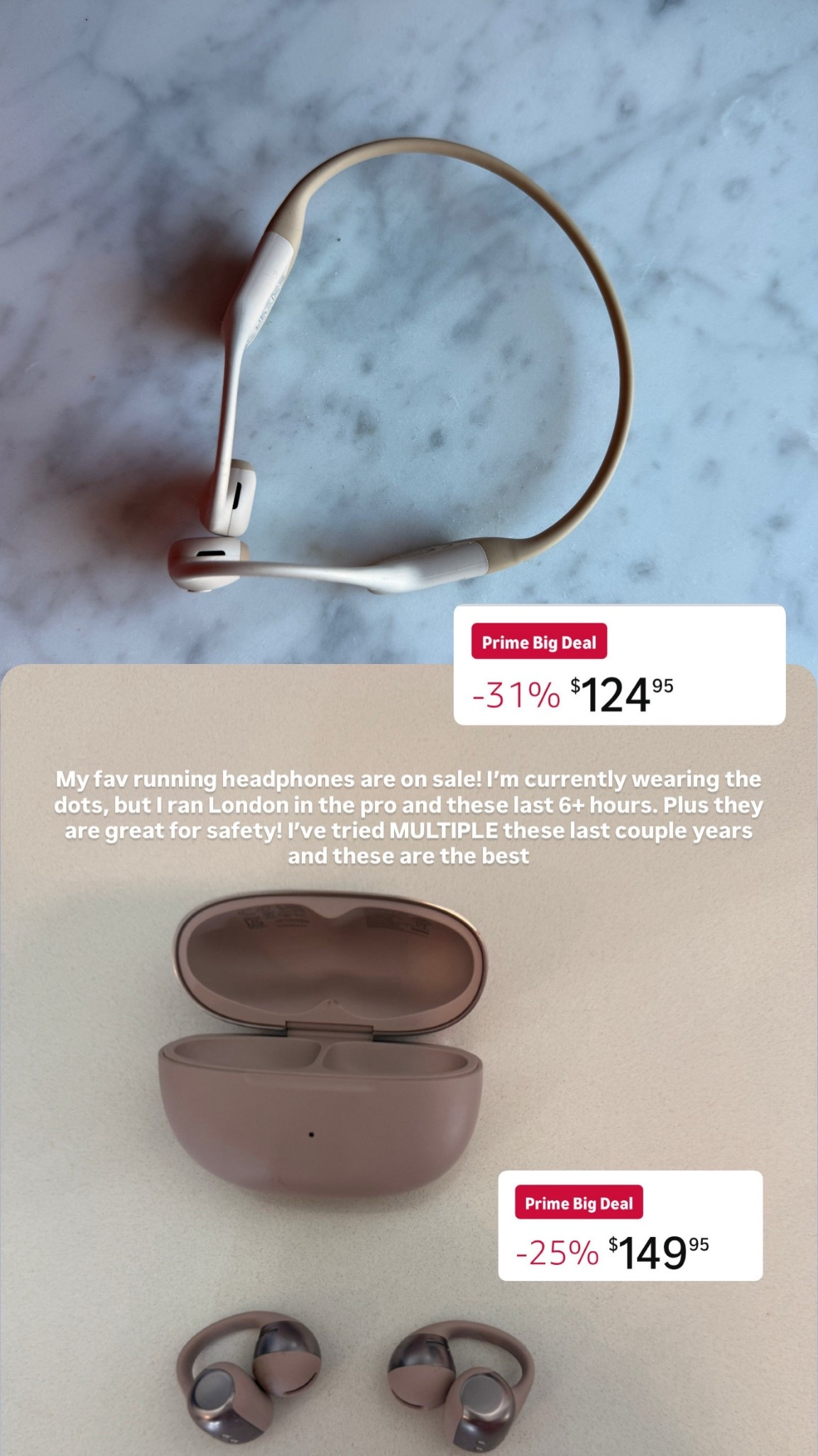 Best running headphones that last hours! @amazon #ad #founditonamazon

#LTKActive