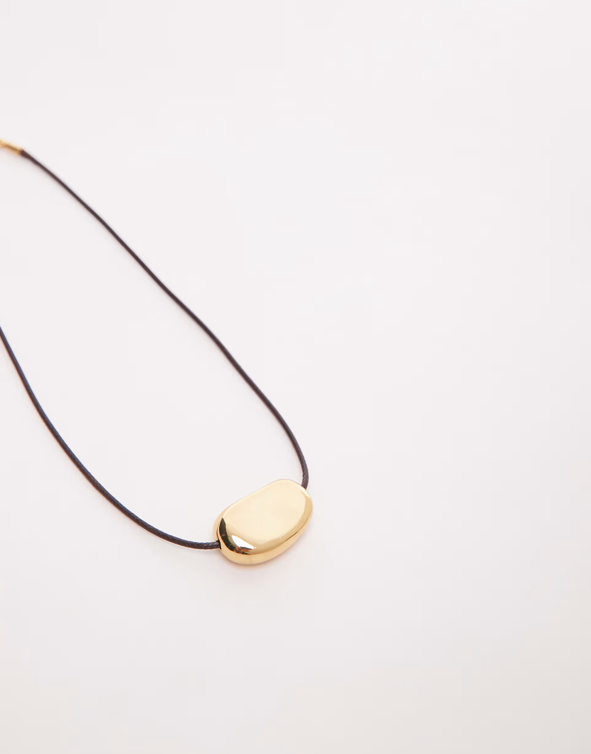 Topshop Nora choker rope necklace with gem in gold | ASOS | ASOS (Global)